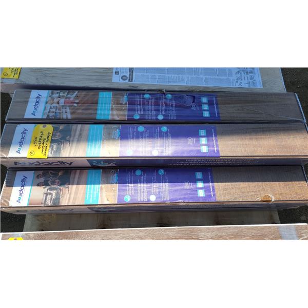 "Audacity" Laminate Flooring, Vintage Caramel - 11 Cases, 13.18 Sq Ft/Case = 145 Sq/Ft