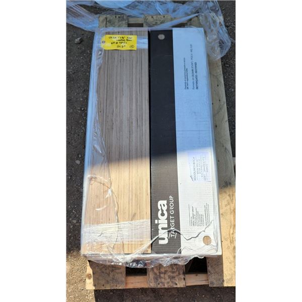 "Unica" Tile Flooring, Woodlines Birch - 6 Cases, 9 Sq Ft/Case = 54 Sq/Ft