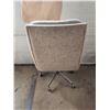Image 3 : Vintage Beige Fabric Computer Chair