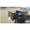 Image 3 : Large black 4 drawer filing cabinet