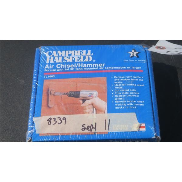 Campbell Hausfeld air chisel/hammer. (new)