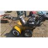 Image 1 : 32" yellow  snowblower
