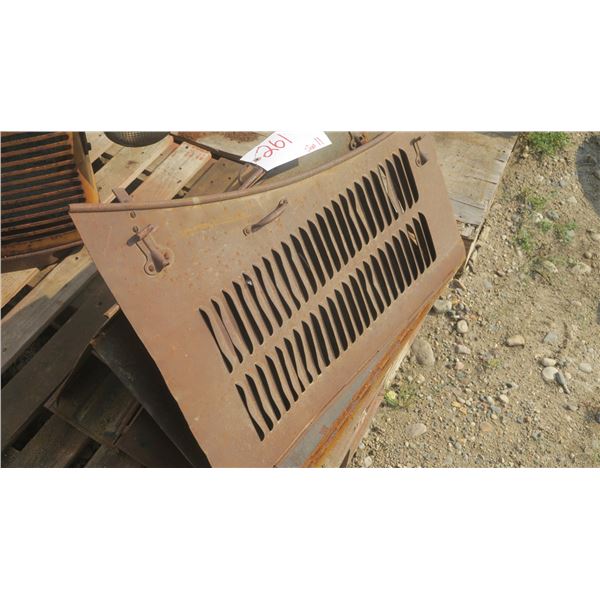 Ford model A or T folding hood & extra panel.