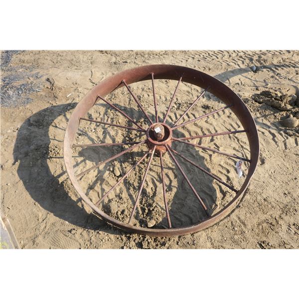 Iron Tractor Wheel - 48" Across