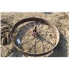 Image 3 : Iron Tractor Wheel - 48" Across