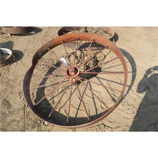 Iron Tractor Wheel - 48" Across