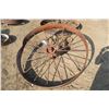 Image 1 : Iron Tractor Wheel - 48" Across
