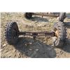 Image 1 : Axle Assembly with 2 Wheels - 60" Wide End to End