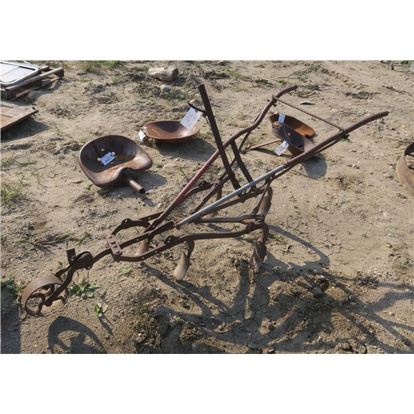 Antique Push Plow