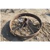 Image 1 : Iron Tractor Wheel 34" Across