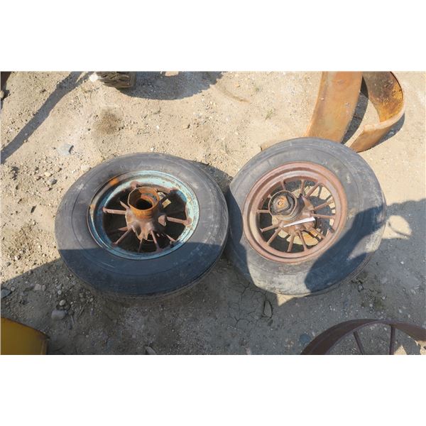 2 Wheels w/ Tires - 6.50-16