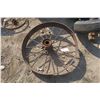 Image 1 : Iron Tractor Wheel - 34" Across