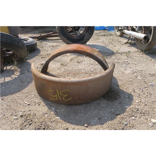 4 Steel/Iron Fenders