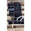 Image 2 : Huge Lot of Assorted Square Plastic Planters