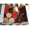 Image 1 : Box of Assorted Peanut Butter Cans, Smooth & Crunchy