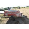 Image 5 : Single Axle Truck Box Trailer - 10.5ft. Total Length