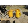 Image 5 : Pail Pump & 2 Shell 6GAL Oil Jugs