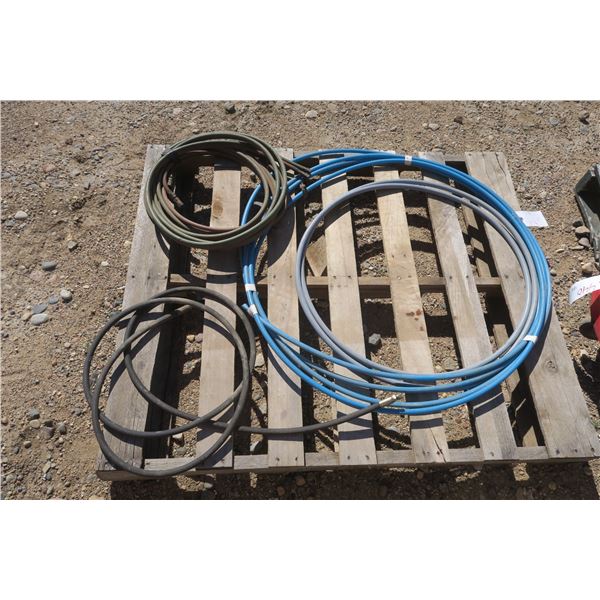 Partial Rolls of PEX, Hydraulic Hose & Oxy-Acetylene Hoses