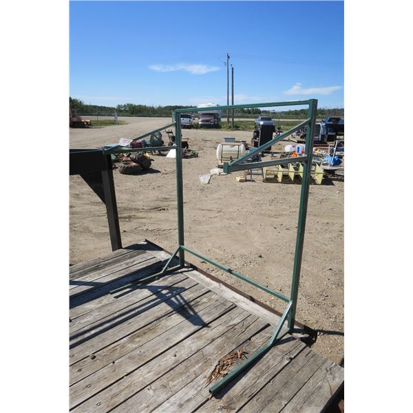 Green Steel Shop Rack - 31x50x59H"