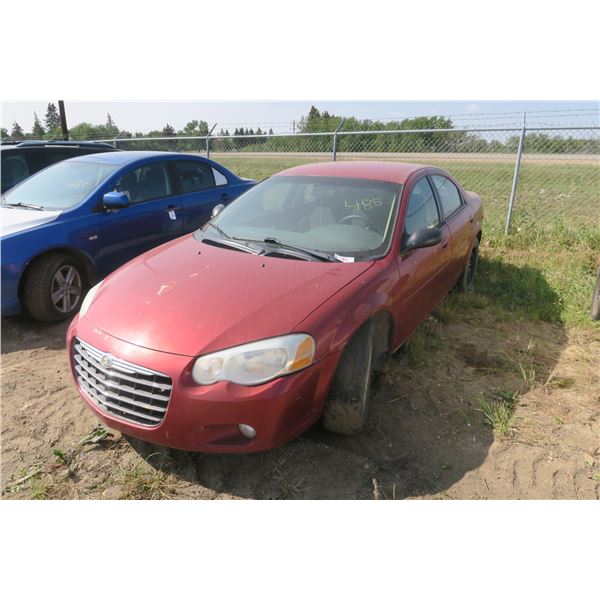 2006 Chrysler Sebring Touring 1C3EL56R76N254787 (Has Keys) SGI Total Loss, Sold As Is