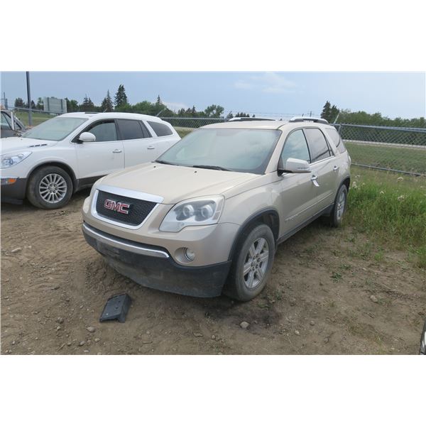 2008 GMC ACADIA SLT V6 AWD 1GKEV23738J258941 (NO KEYS) Sold As Is