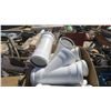 Image 7 : 2- boxes of misc. PVC & metal pipe parts
