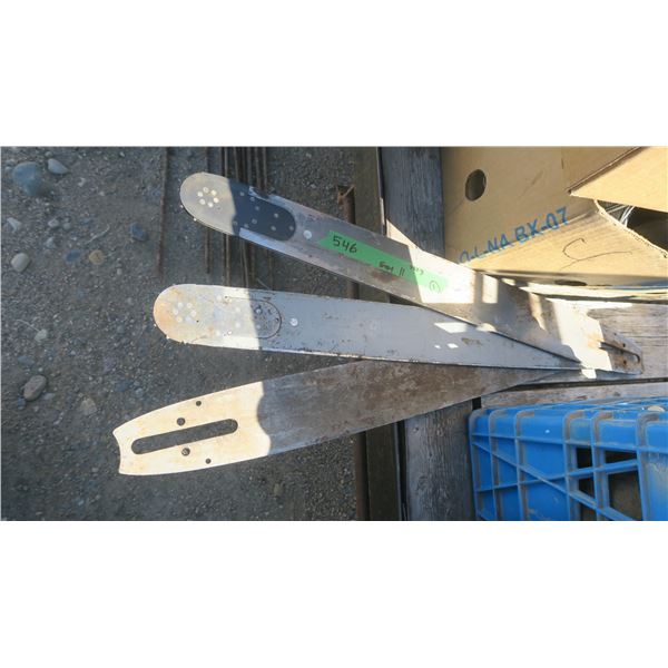 3 - 30-1/2" chainsaw blade guides