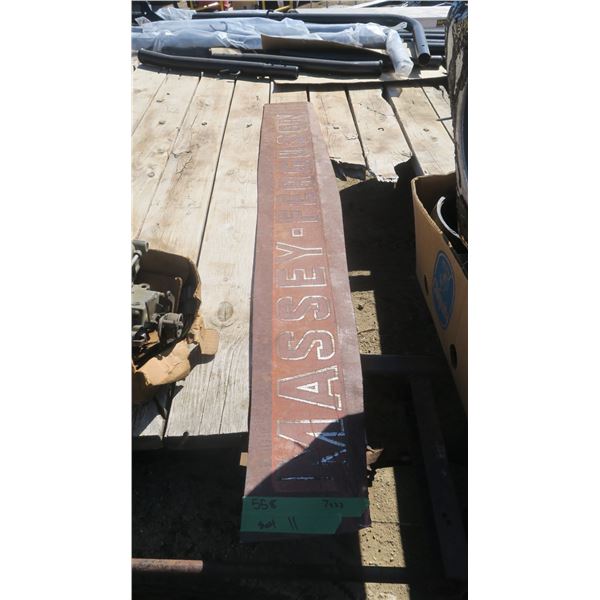 large Massey- Ferguson cut out sign
