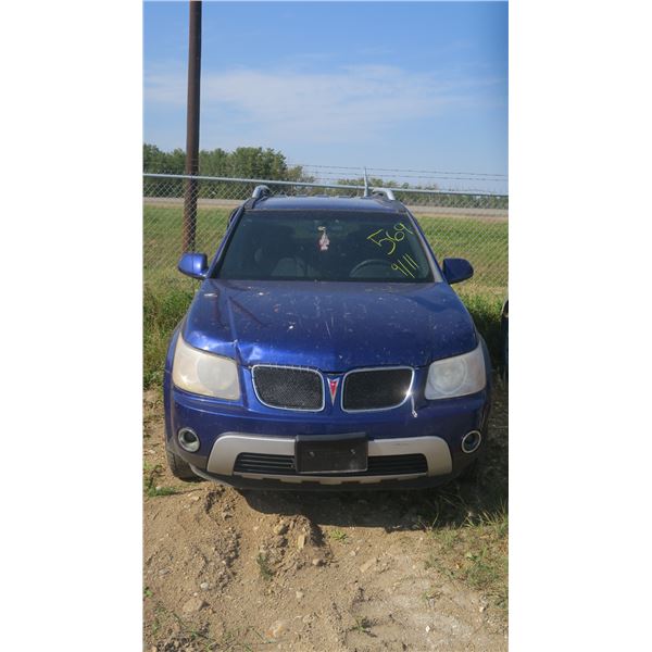 2006 Pontiac torrent blue. VIN# 2CKDL63F966190451 ( sold as is)