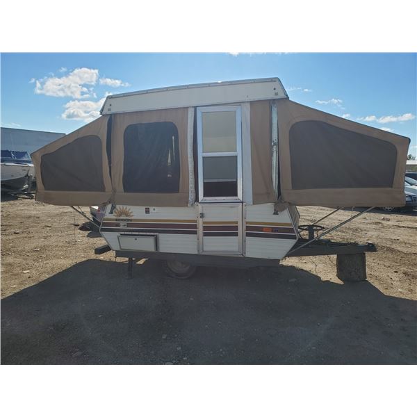 1977 Edson Fundy tent trailer s/n EFTT-80-D-00891 (For restoration or parts) SOLD AS IS