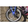 Image 6 : kids blue Supercycle bike with helmet