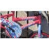 Image 4 : Kids pink Illusion super cycle  bike with helmet