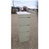 Image 1 : 4 drawer grey filling cabinet