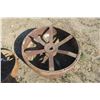 Image 5 : Tractor Wheels (2) - 30" Diameter & 42" Diameter x 12" Width
