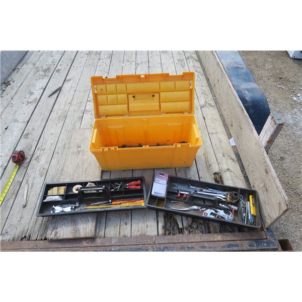 Plastic Toolbox & Tools
