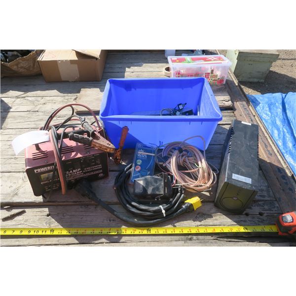 Assorted Electronics, Battery Charger for Repair