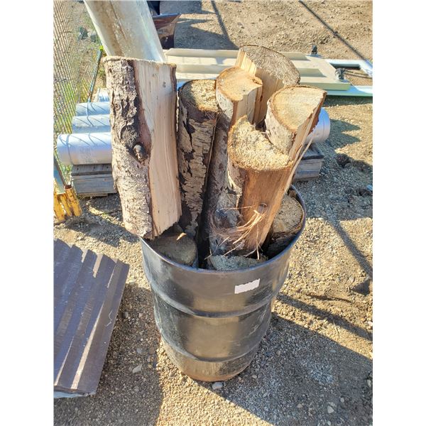 split seasoned poplar