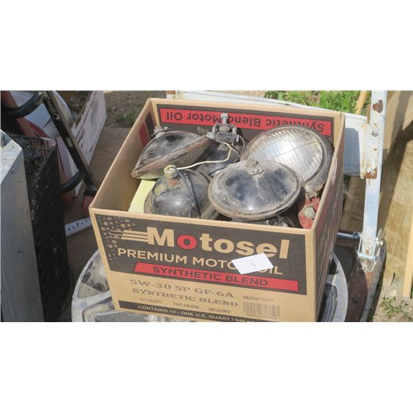 Box of misc. 6Volt lights