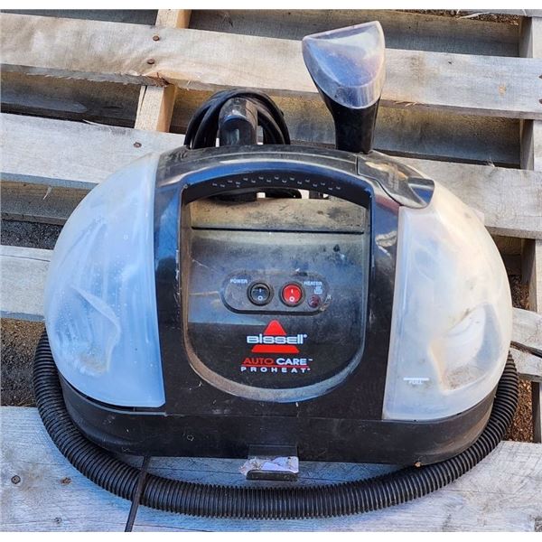"Bissell" Auto Care Pro Heat Carpet/Upholstery Cleaner, Hole in Right Tank.