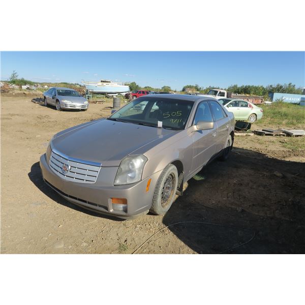 2006, CADILLAC CTS 2.8L - 1G6DM57T160180734 - (Has Keys) Needs Motor, Sold As Is