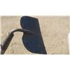 Image 5 : Misc. garden tool lot,  hoe, fan rake, snow shovel , weeder