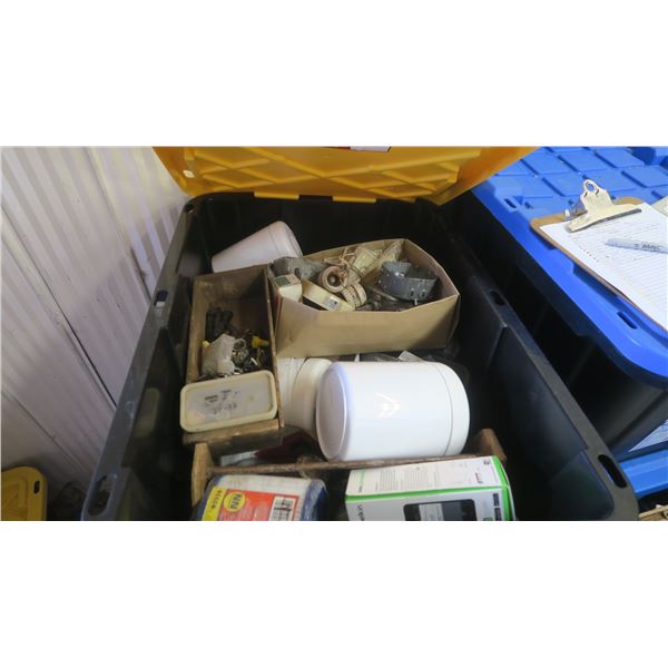 Garage electrical items -  bin not included