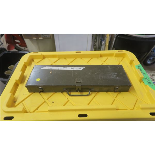 Military Metal tool tray