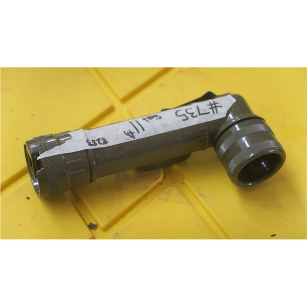 Fulton MX-212/U Military flashlight, green