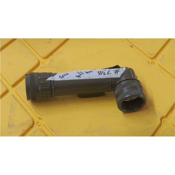 Fulton MX-212/U Military flashlight, green