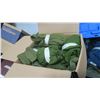 Image 5 : Lot of 13 military long sleeve green light thermo tops.