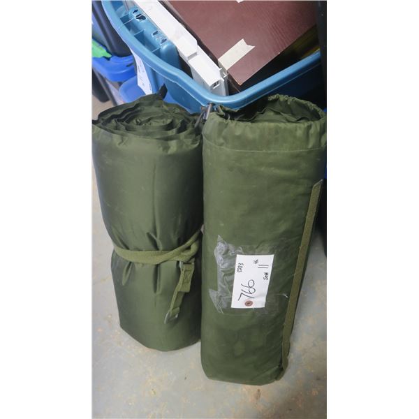 2 self inflating military air mattress