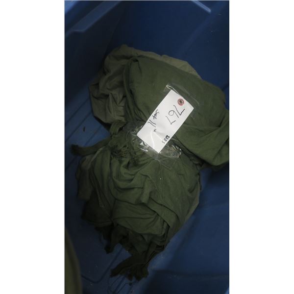 2 military sleeping bags liners, one on good shape, one has rips.