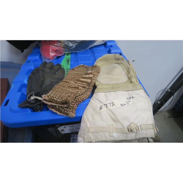 3 pair of misc. gloves