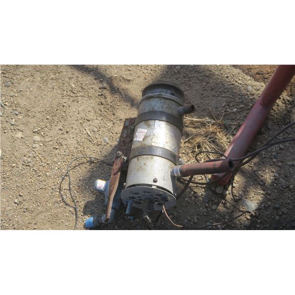 propane burner unit & tin of bolts